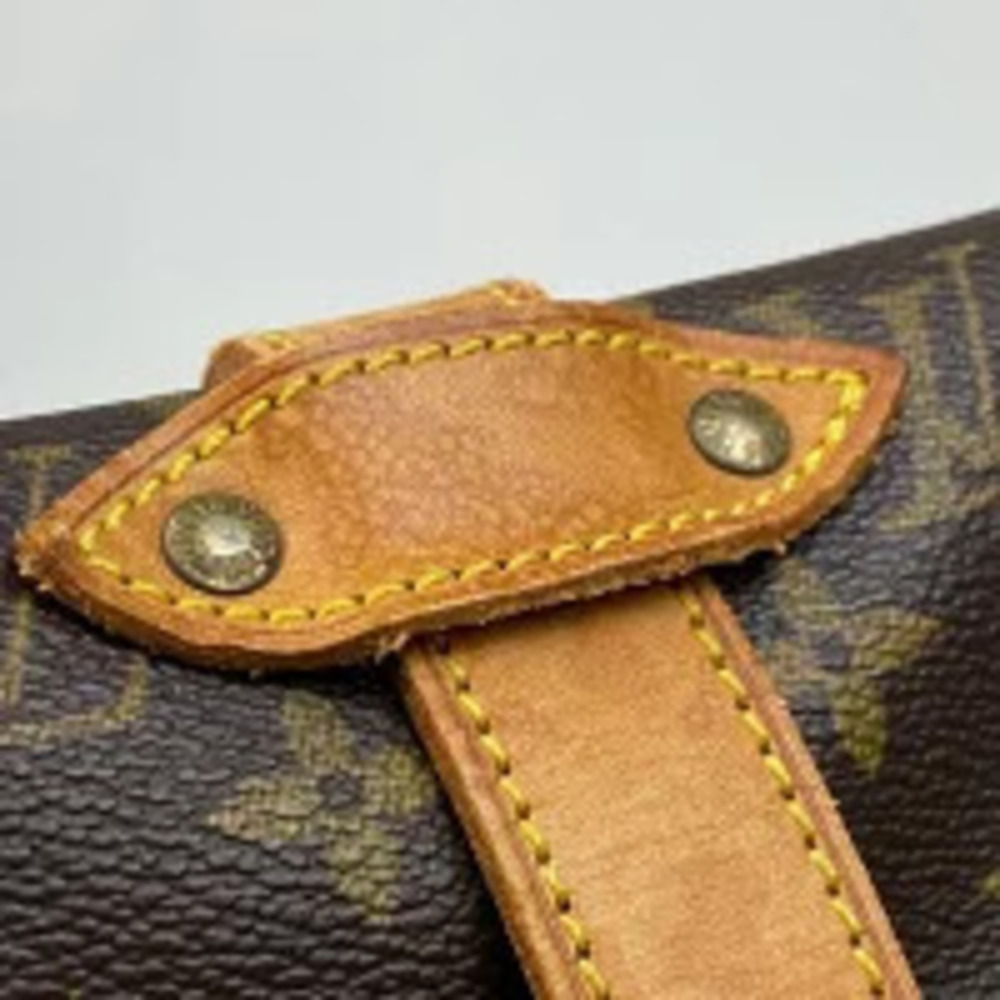 Louis Vuitton Saumur Crossbody Shoulder Bag Monogram Brown - Picture 6 of 7
